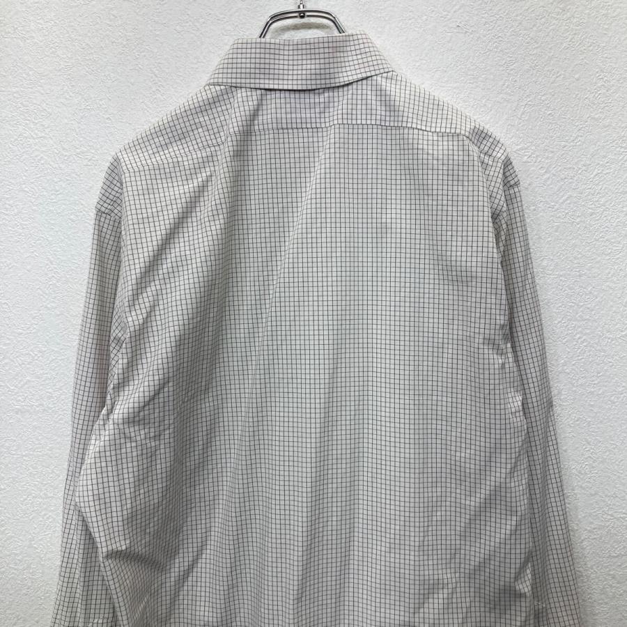 BROOKS BROTHERS 長袖 シャツ Mサイズ 胸ポケット チェック柄 スリム