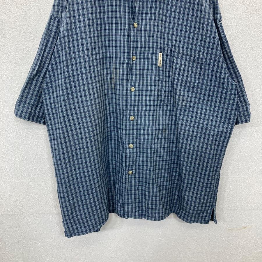 Columbia 半袖 シャツ XXLサイズ コロンビア ビッグサイズ 胸ポケット 