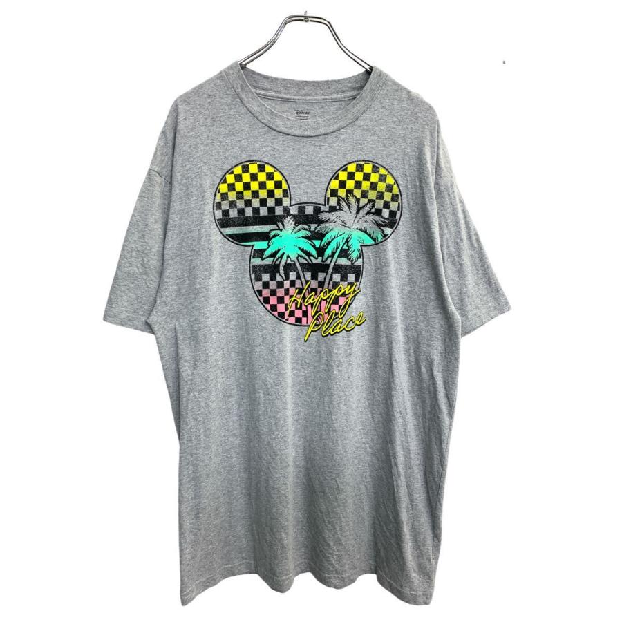 Disney 半袖 プリント Tシャツ XLサイズ ディズニー キャラクター 