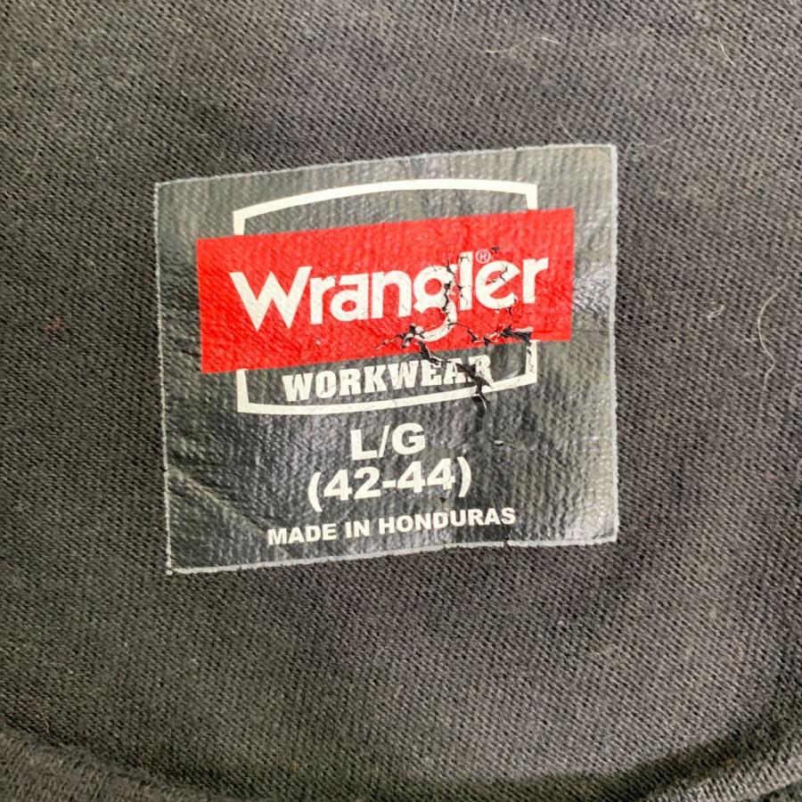 Wrangler 半袖 ポケットTシャツ Lサイズ ラングラー ブラック 古着卸