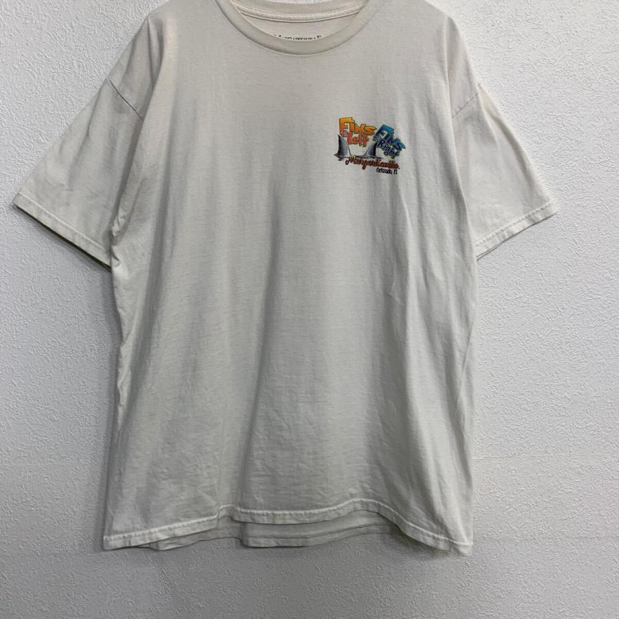 MARGARITAVILLE 半袖 プリント Tシャツ Lサイズ ホワイト コットン