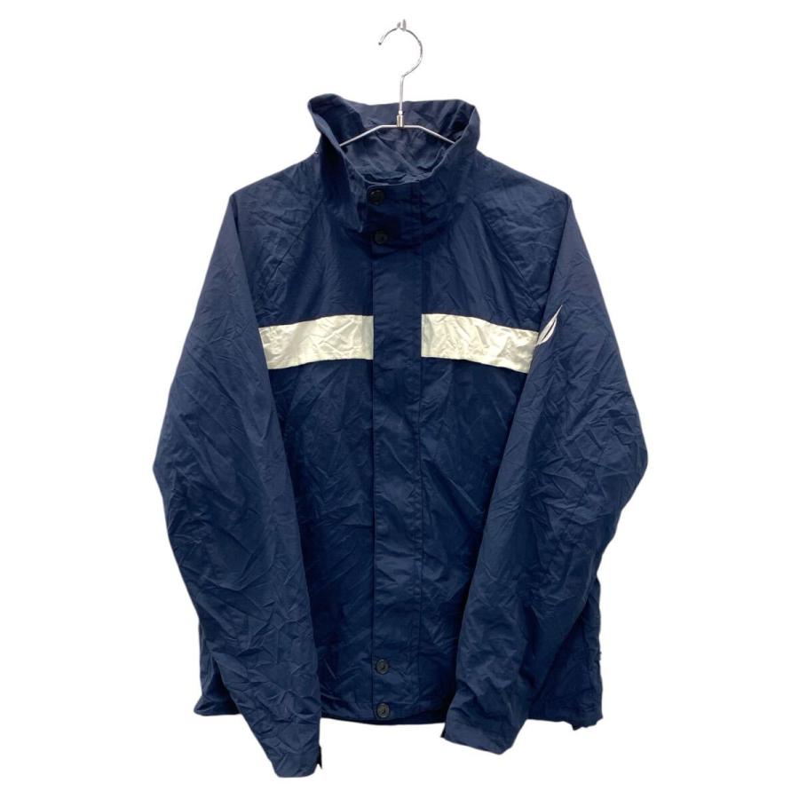 NAUTICA ナイロンジャケット Lサイズ ノーティカ ネイビー系 古着卸