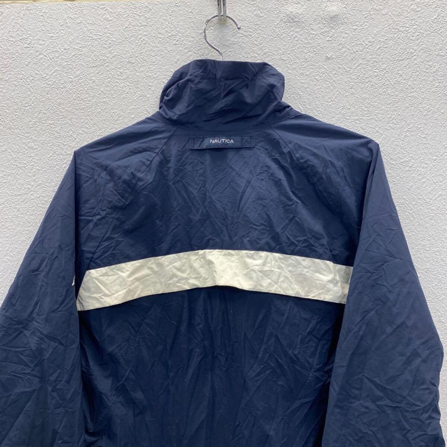 NAUTICA ナイロンジャケット Lサイズ ノーティカ ネイビー系 古着卸 