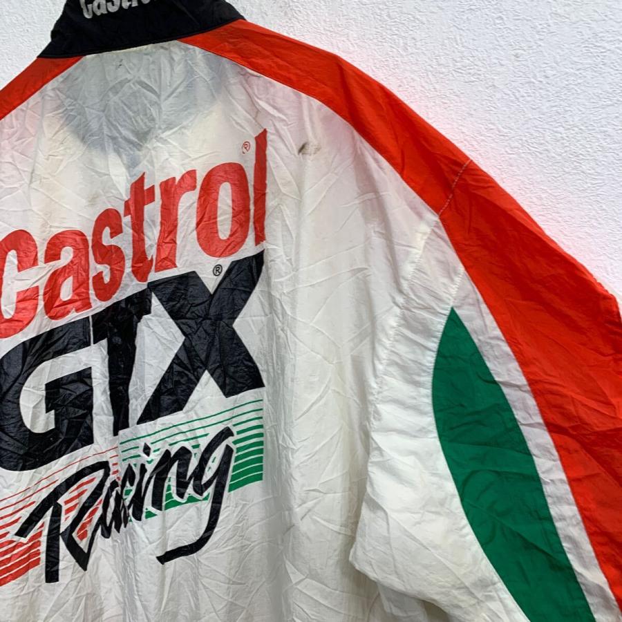 Castrol ナイロンジャケット XLサイズ カストロール 古着卸 アメリカ仕