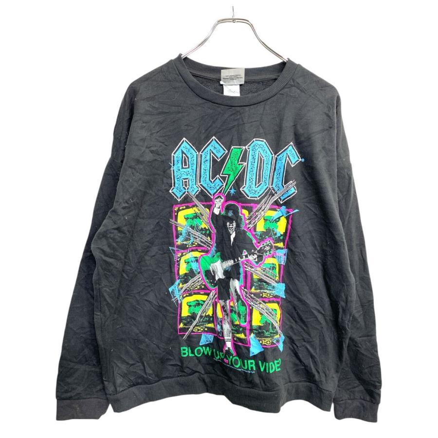 ACDC プリント スウェット XXLサイズ エーシーディーシー ビッグサイズ