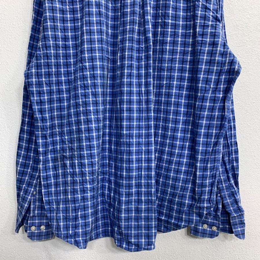 NAUTICA 長袖 チェックシャツ XLサイズ ノーティカ ボタンダウン