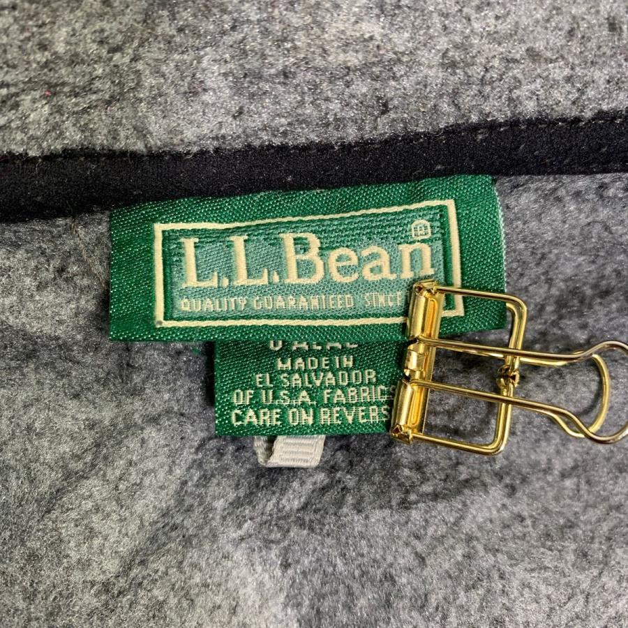L.L.Bean フリースジャケット Lサイズ エルエルビーン グレー