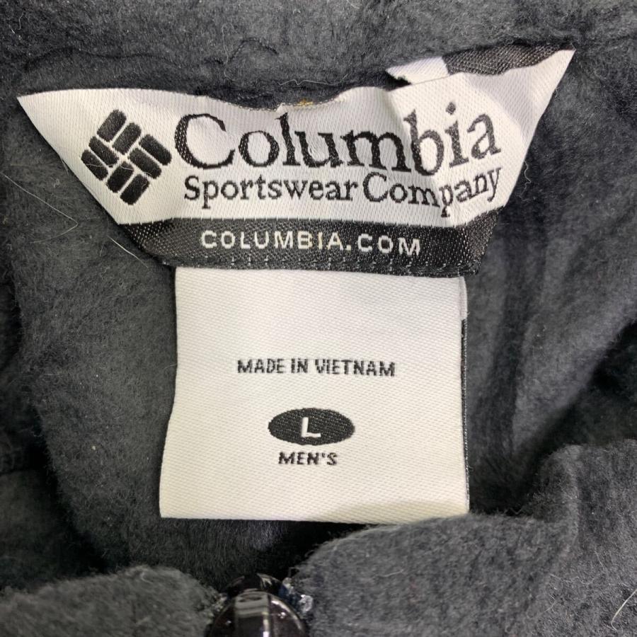 Columbia フリースベスト Lサイズ コロンビア グレー 古着卸 アメリカ 