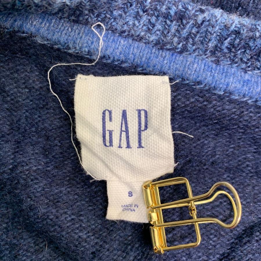 GAP ニット セーター Sサイズ ギャップ ネイビー ブルー 古着卸