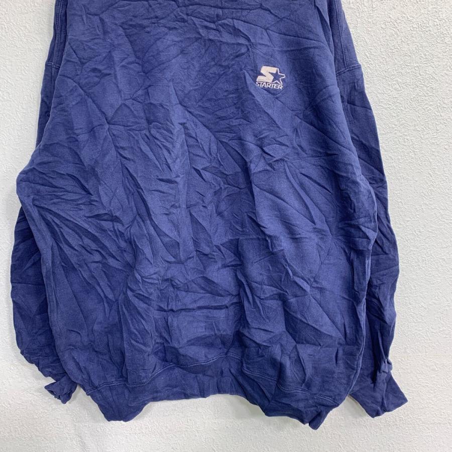 F.C.R.B. スター 刺繍 スウェット　トレーナー　XL　ネイビー　希少 STARTER スウェット トレーナー XLサイズ スターター ロゴ 刺繍