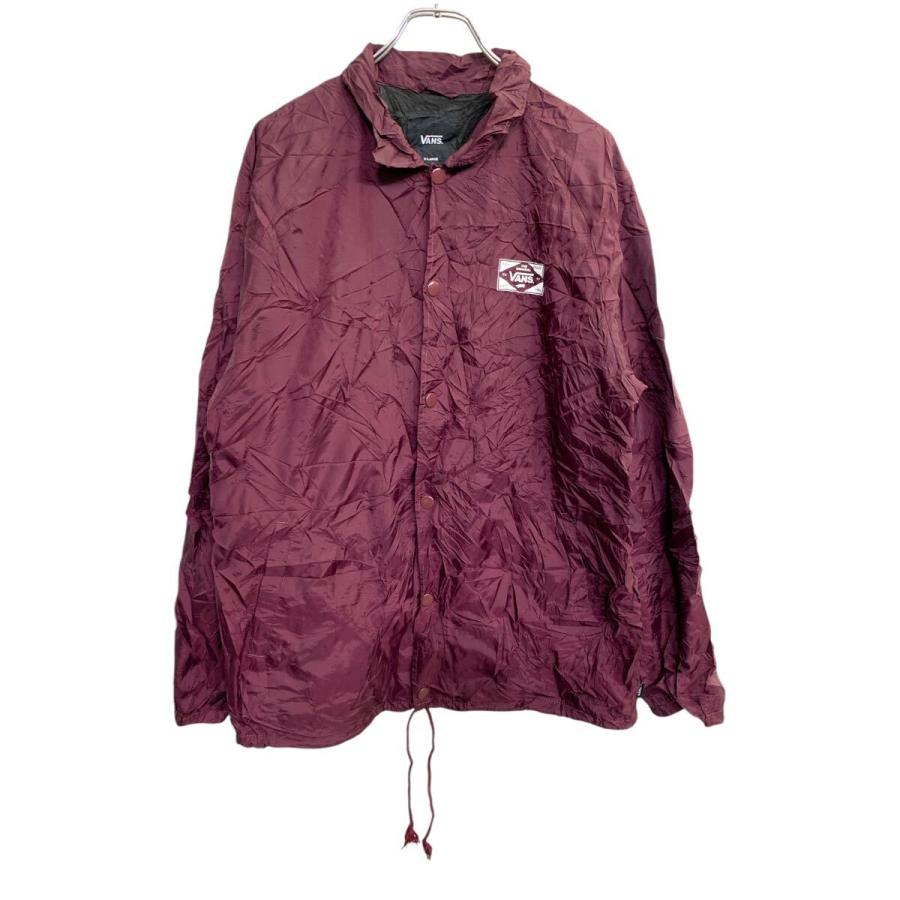 美品 VANS バンズ ナイロン コーチジャケット XLサイズ VANS ナイロン