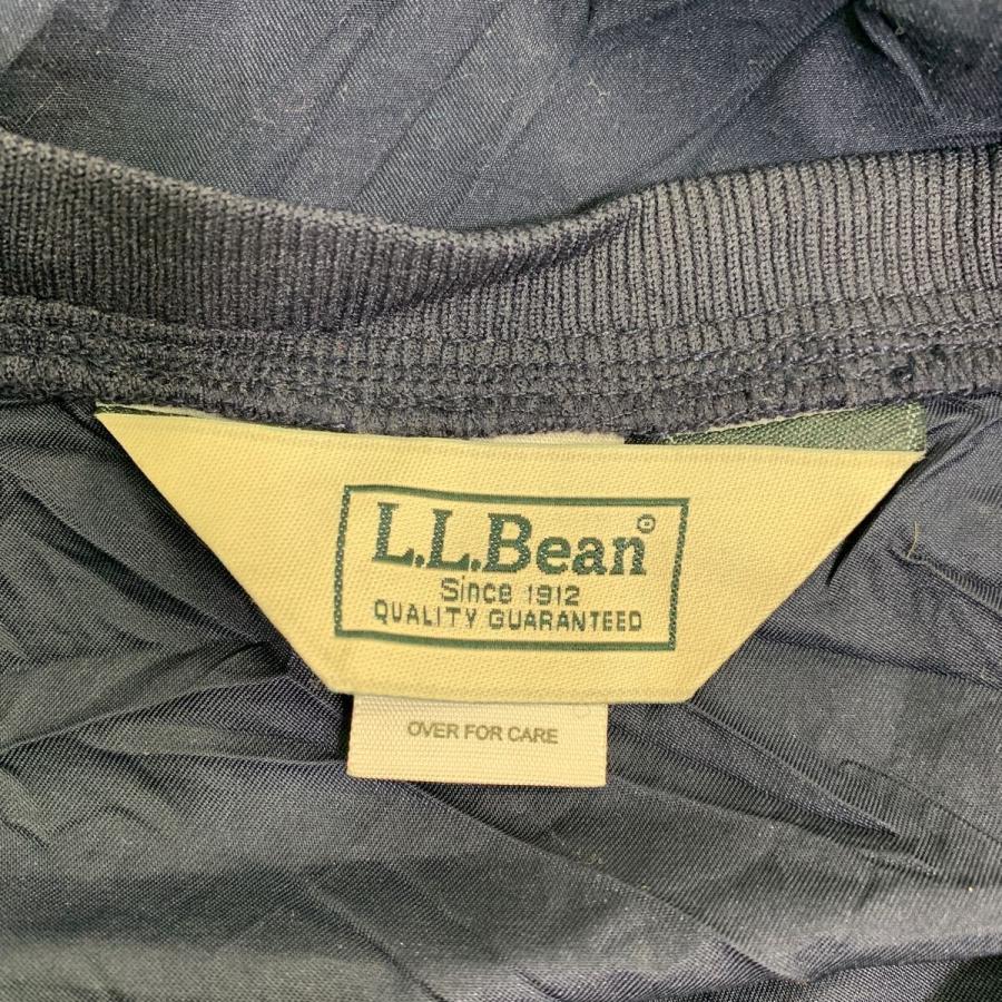 ネイビー ナイロンベスト エルエルビーン L.L.Bean ナイロン ベスト XLサイズ エルエルビーン Vネック ネイビー