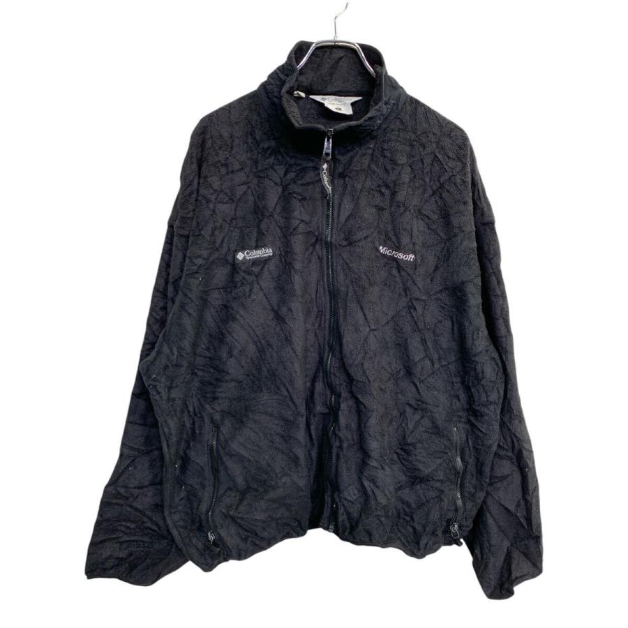 Columbia フリースジャケット XLサイズ コロンビア ブラック古着卸