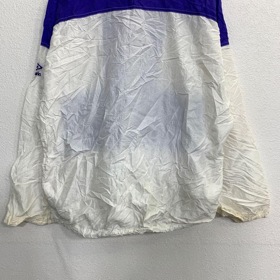 UMBRO ナイロンジャケット Mサイズ アンブロ ハーフジップ ホワイト