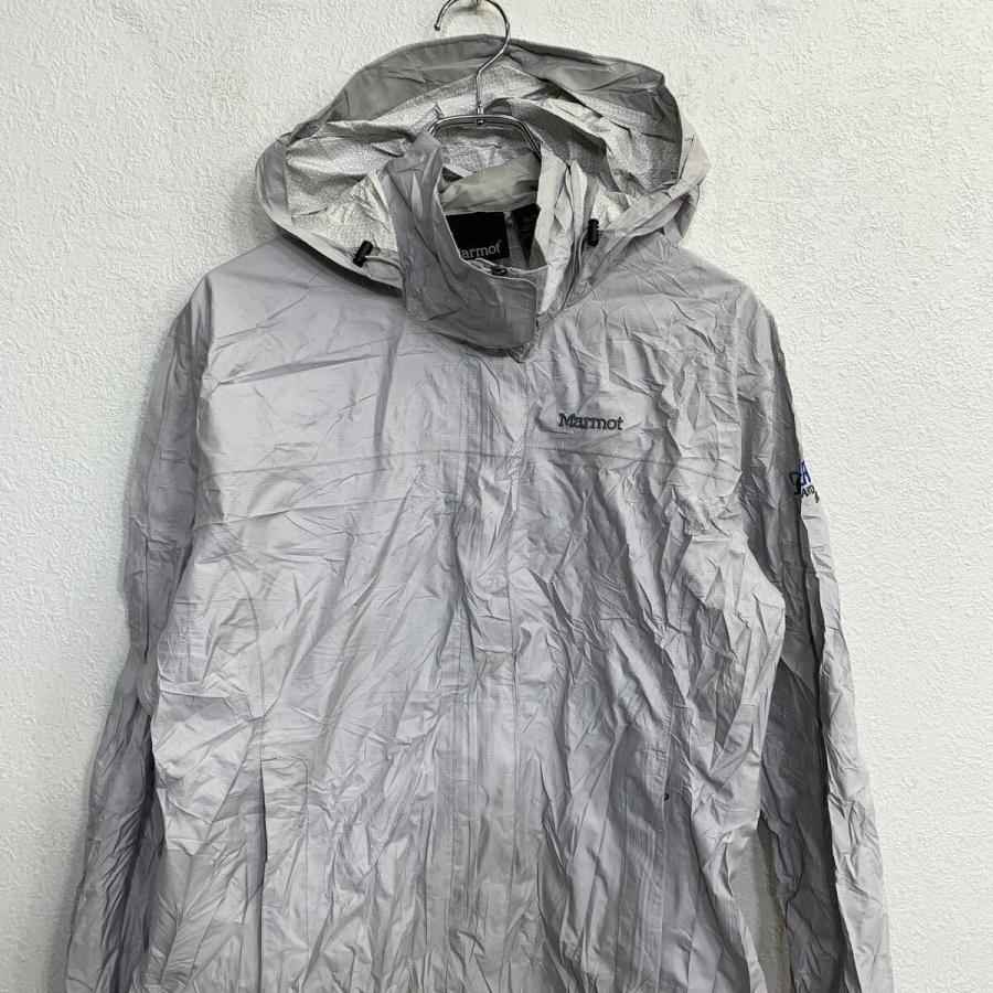Marmot グレー ナイロンジャケット Marmot ナイロンジャケット XLサイズ マーモット ライトグレー 古着卸