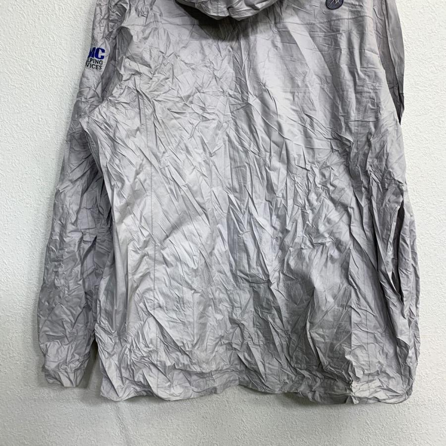 Marmot ナイロンジャケット フード付き ライトグレー Marmot ナイロンジャケット XLサイズ マーモット ライトグレー 古着卸