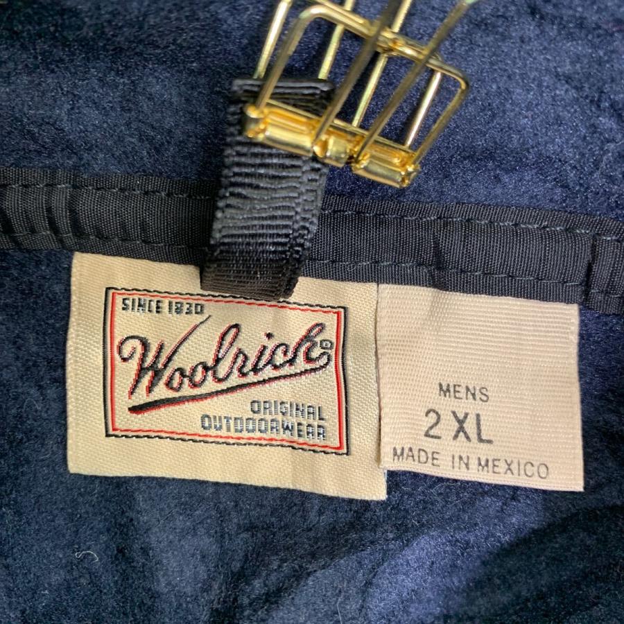 Woolrich フリースジャケット 2XLサイズ ウールリッチ ハーフボタン