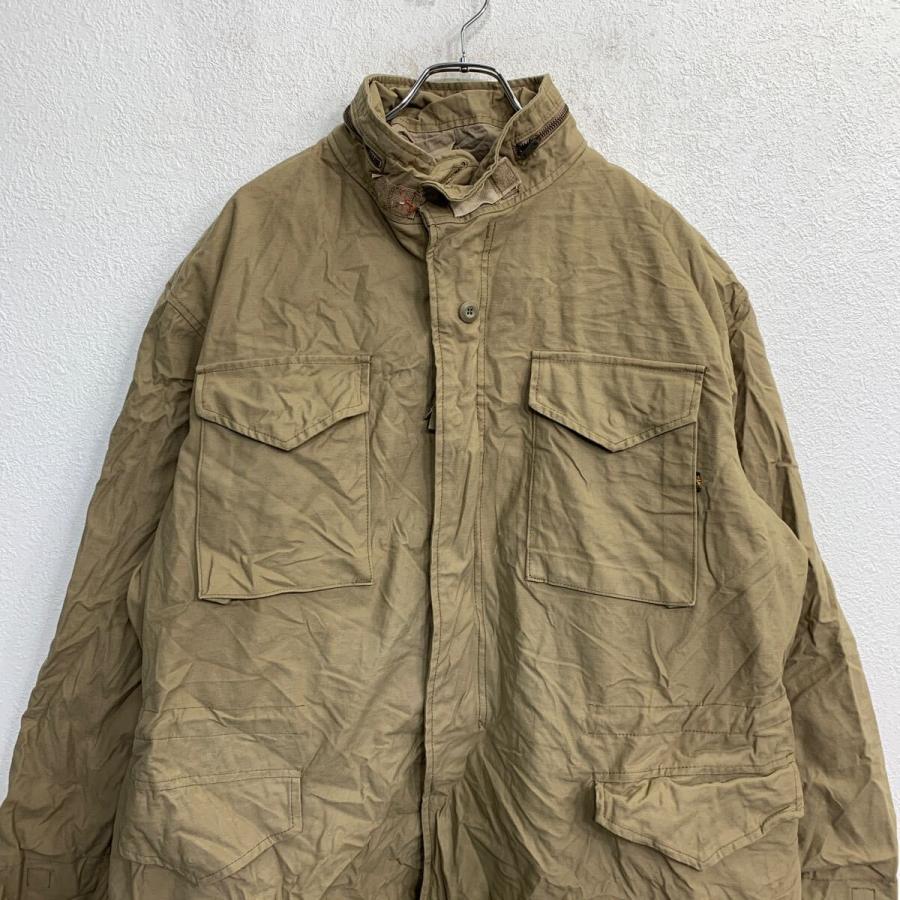 ALPHA INDUSTRIES INC. ミリタリージャケット XLサイズ フィールド