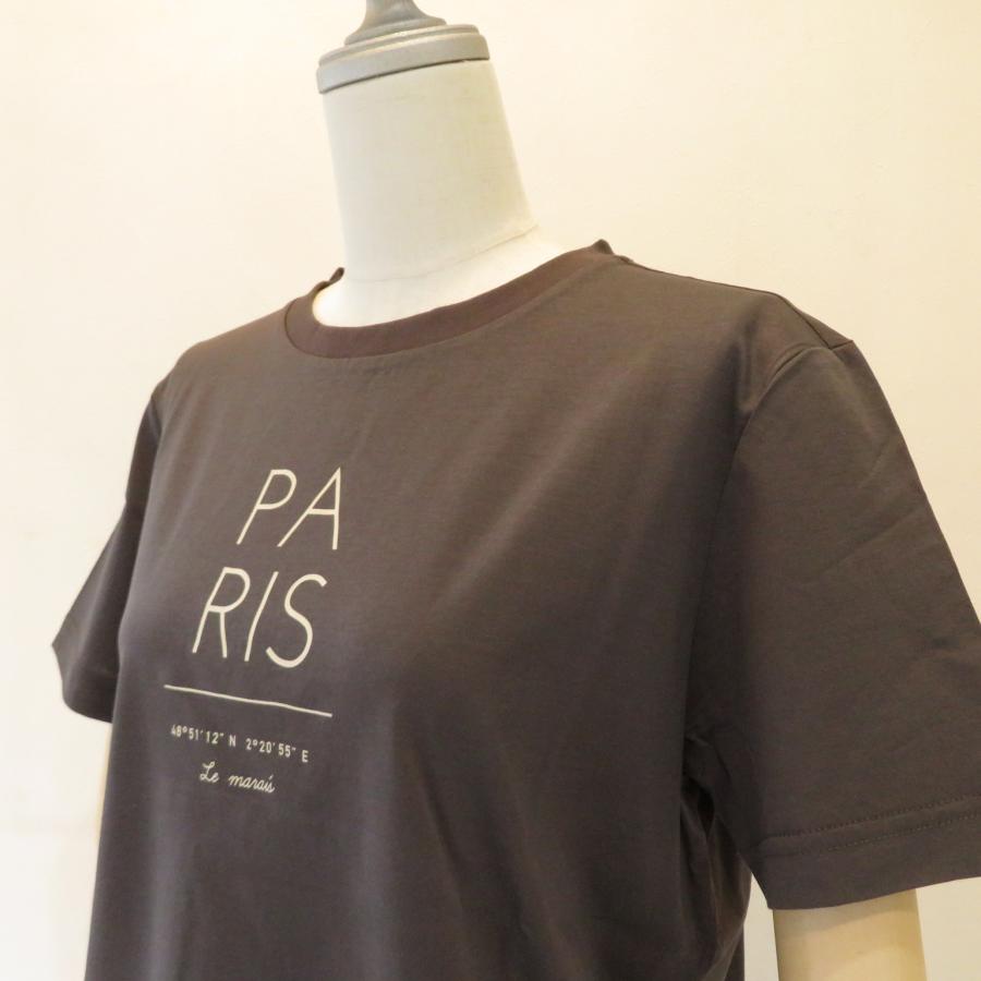 シルケット天竺ロゴ（PARIS）Tシャツ（ディセット）｜voyage1996｜04