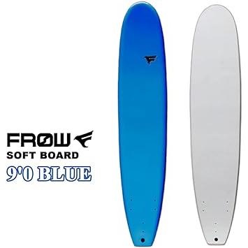 [大特価] FROW フロウ ソフトボード サーフボード ロングボード 90 青 SOFT フィン付 サーフィン 【ZY6987036755】(25425円)