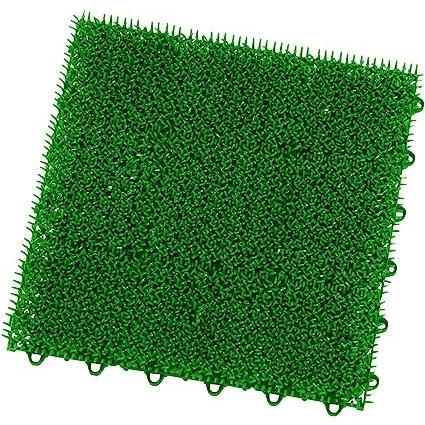 日本製 人工芝 若草ユニット E-V グリーン 60枚セット 