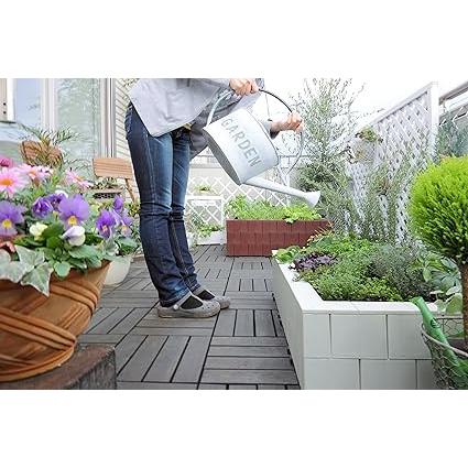 システムファーム（組立て式花壇・菜園） 60cm×90cm×2段 セット アイボリー アイボリー