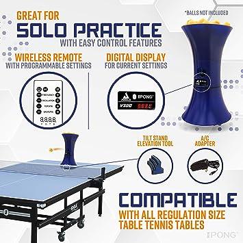 ほぼ未使用 iPong V300 テーブルテニストレーニングロボット 振幅とワイヤレスリモート付き 【Y2962600659】(18768円)
