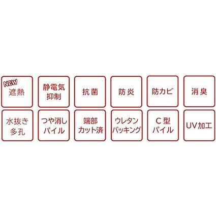 【最終】 人工芝 リアリーターフ（パイル25mm）1m×10m 【WSO1028309352】(37419円)