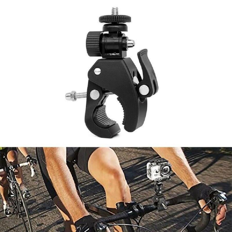 カメラ用 自転車 ハンドルバー マウント Gopro Hero サイクル バイク クランプ ブラケット アクションカメラ Gopro アクセサリー A Handle Mount 人生豊穣 じんせいほうじょう 通販 Yahoo ショッピング