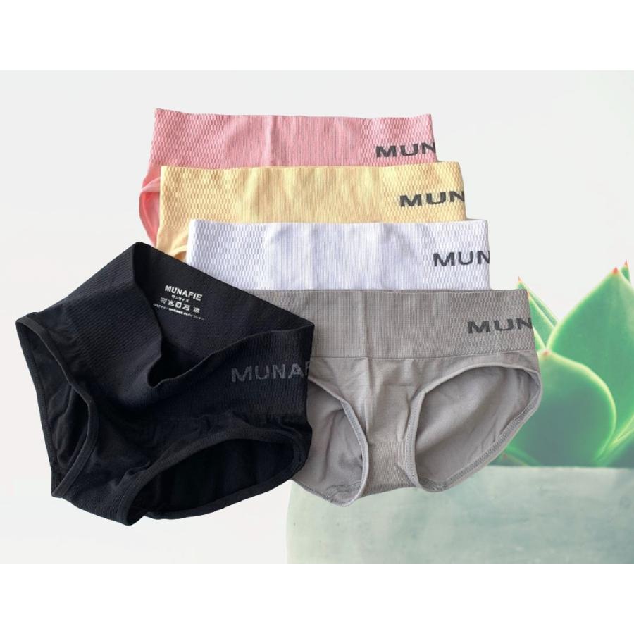 春の新作続々 Munafie C ロゴ ヒップハンガー 矯正下着 補正 ソフト A076 ショーツ Cbグレー 産後ケア ガードル 骨盤