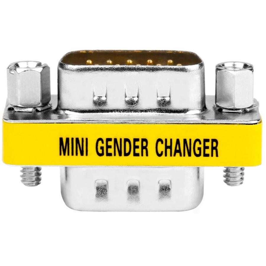 ジェンダーチェンジャー ミニ D-Sub15ピン オス−オス アダプター 1個 (A01142) :minid-sub15pin-m-m:人生 ...