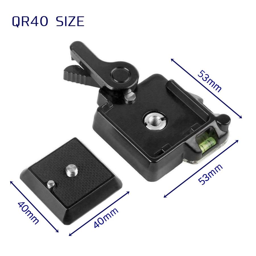 UK Kood 1/4" hinged D Ring Tripod Monopod Quick Release Plate Camera Screw QR 