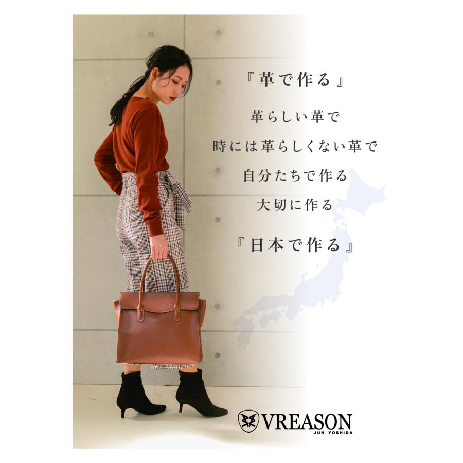 VREASON トートバッグ レディース 大きめ a4 日本製 本革 VREASON トートバッグ レディース 大きめ a4 日本製 本革