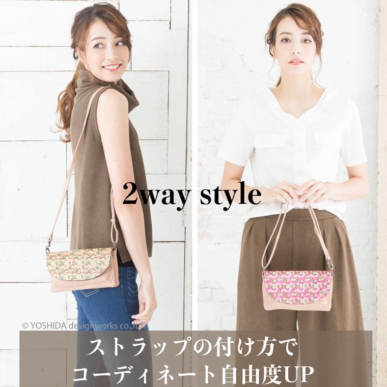 スマホショルダー ポーチ ポシェット 2way 日本製 本革 薄型 軽い 軽量 レディース 大容量 お財布 付き 斜め掛け 横型 VREASON ブレアゾン ヴレアソン | VREASON | 09