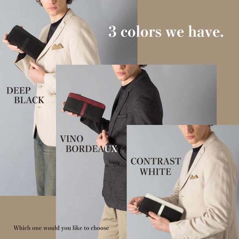 【 L字ファスナー 長財布 】 財布 サイフ メンズ 日本製 本革 シャーク サメ レザー 革 カード 使いやすい かっこいい 珍しい 変わった VREASON ヴレアゾン | VREASON | 06