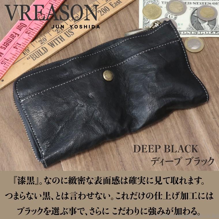 VREASON（ヴレアゾン） 【 L字ファスナー 長財布 】 財布 サイフ