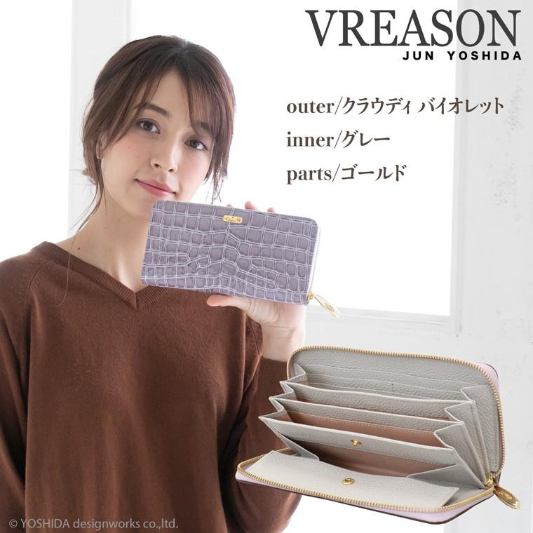 VREASON（ヴレアゾン） 長財布 ラウンド ギャルソン レディース 財布