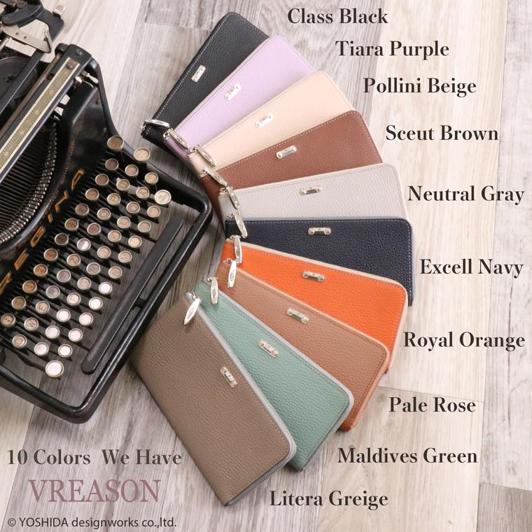 【 L字ファスナー 長財布 】 財布 コンパクト レディース ジョバンニ お財布 本革 レザー 薄い 薄型 軽い ミニ 軽量 本革 使いやすい 日本製 VREASON ヴレアゾン | VREASON | 14