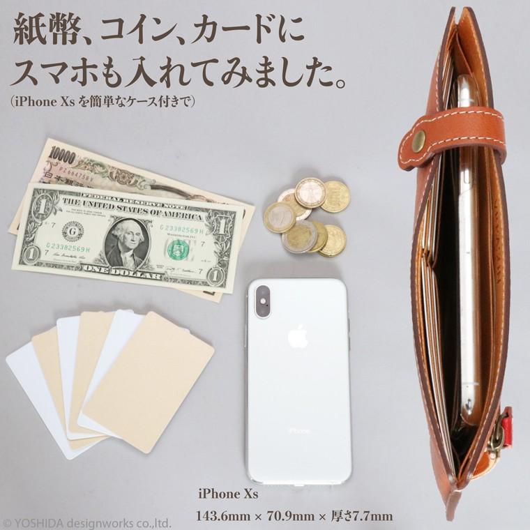 長財布 スマホが入る レディース 財布 日本製 本革 ナトゥラーレ レザー 革 カード 使いやすい VREASON | VREASON | 21