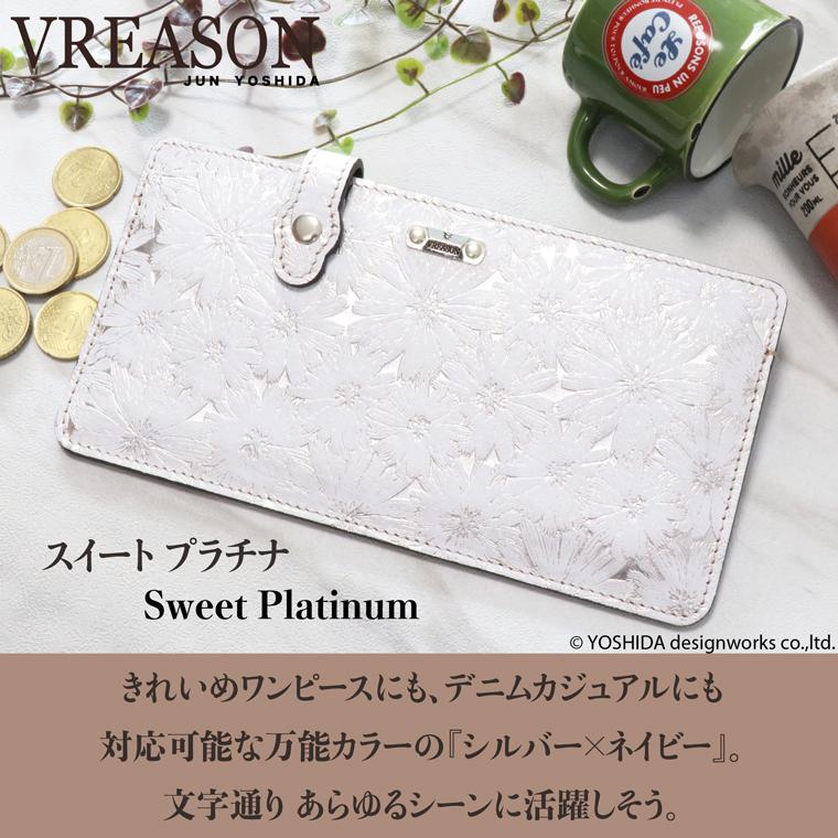 長財布 薄い 薄型 軽い レディース 財布 日本製 本革 デイジー レザー 革 カード 沢山はいる VREASON｜vreason｜11