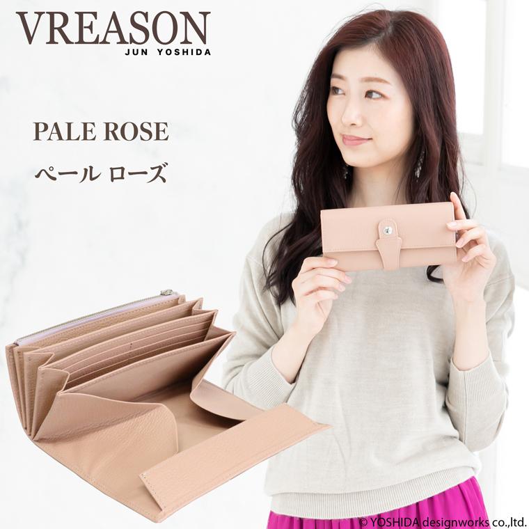 財布 レディース 長財布 かぶせ コインスルー 日本製 本革 ギャルソン 本革 かわいい VREASON｜vreason｜23