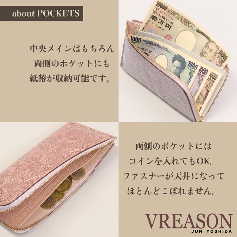 VREASON フラグメントケース カードケース L字ファスナー 長財布 VREASON フラグメントケース カードケース L字ファスナー 長財布