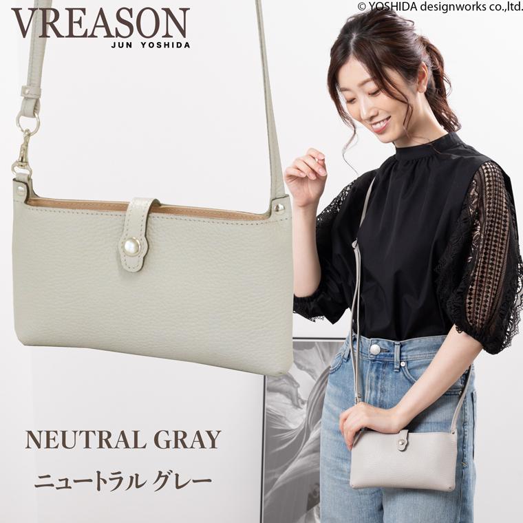 VREASON（ヴレアゾン） スマホショルダー ポーチ ポシェット 2way 日本