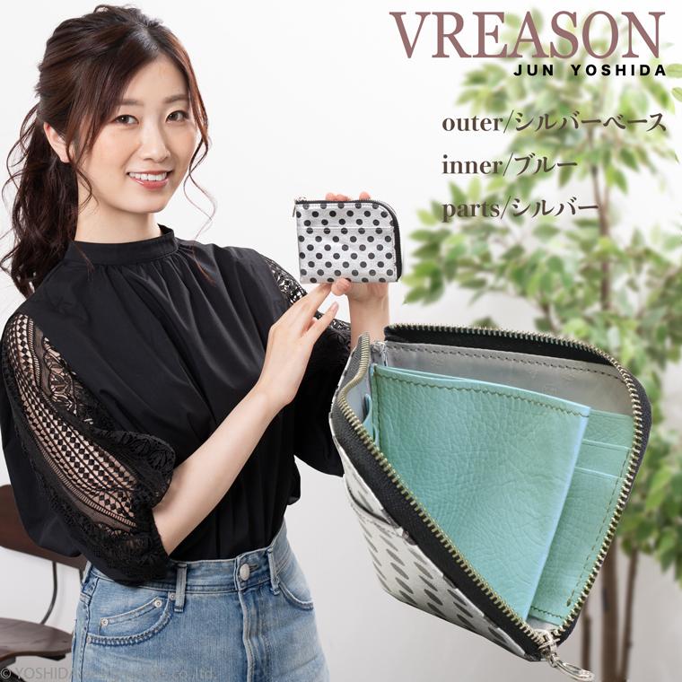 VREASON L字ファスナー 折り財布 ミニ コンパクト スマート 財布 VREASON L字ファスナー 折り財布 ミニ コンパクト スマート 財布