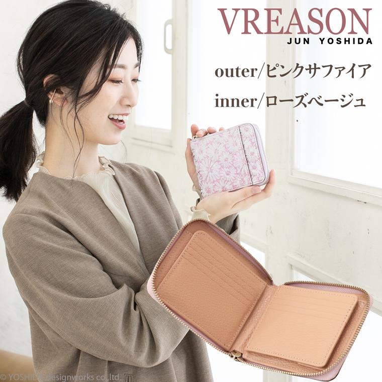 VREASON 財布 レディース 二つ折り ギャルソン コンパクト 折り VREASON 財布 レディース 二つ折り ギャルソン コンパクト 折り