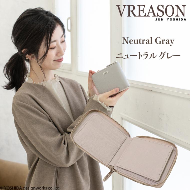 折りラウンドギャルソン レディース 折り財布 サイフ 二つ折り 財布 ミニ 日本製 本革 ジョバンニ レザー 牛革 革 VREASON ヴレアゾン | VREASON | 29
