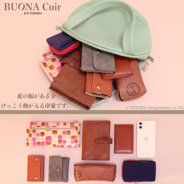 BUONA Cuir ボナキュイール エトナ ナッツ ハンドバッグ S レディース 日本製 国産 本革 レザー 牛革 革 皮 人気 ハンド バッグ 軽い 軽量 ソフト おしゃれ 防水 | VREASON | 20
