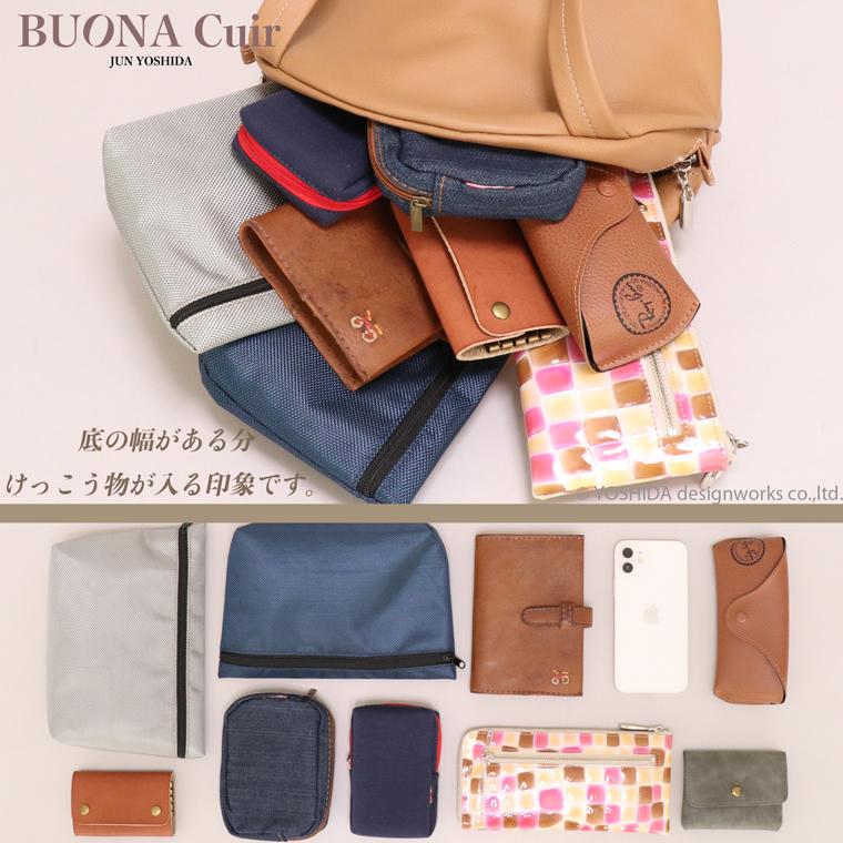 BUONA Cuir ボナキュイール エトナ ナッツ ハンドバッグ M レディース 日本製 国産 本革 レザー 牛革 革 皮 人気 ハンド バッグ 軽い 軽量 ソフト おしゃれ 防水 | VREASON | 20