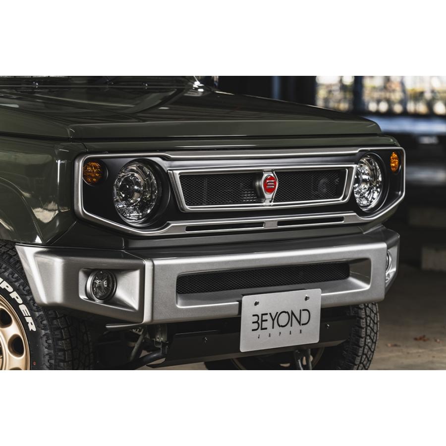 フロントグリル ジムニー ノマド JC74 BEYOND レビンフェイスグリル