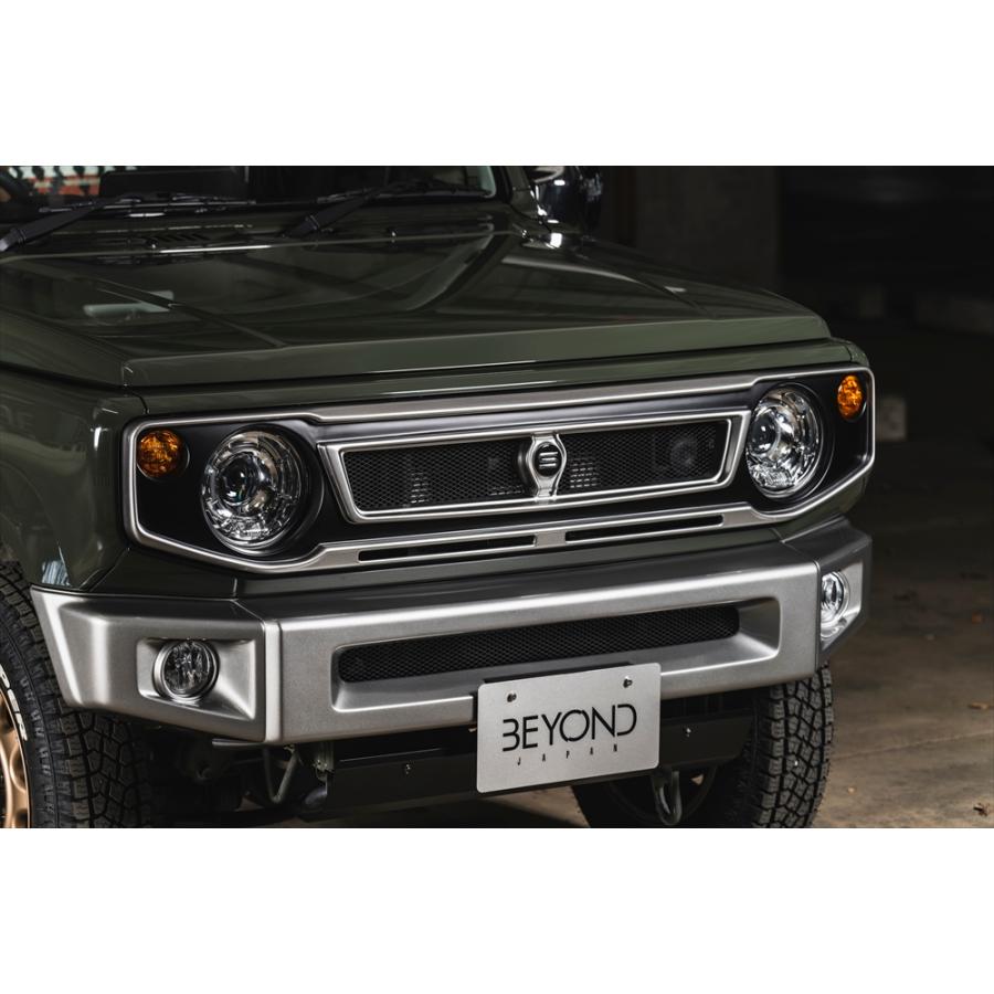 ⭕️商談中⭕️ジェイビー/フリーダム枠【24V無加工枠(ガラス付)⭐️送料無料】 フロントグリル ジムニー ノマド JC74 BEYOND レビンフェイスグリル